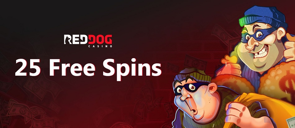 Red Dog Casino 25 Free Spins no deposit required bonus code 25BANDITS2