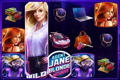 Agent Jane Blonde Returns Slot Game (Stormcraft Games and Online Casinos)