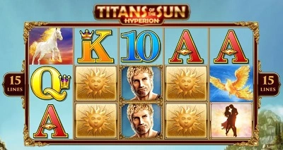 Titans of the Sun Hyperion Slot Game - Luxury Casino review