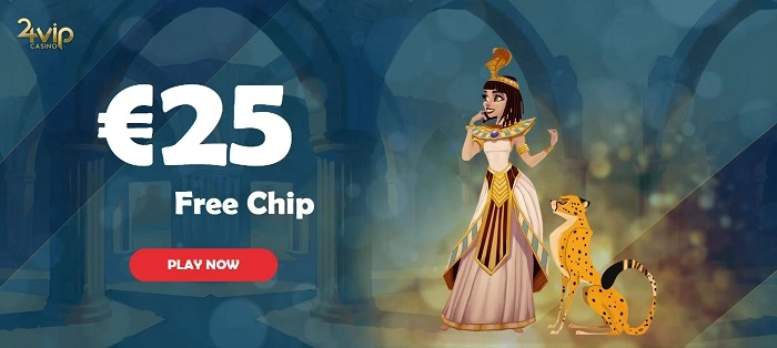 24VIP Casino no deposit bonus codes