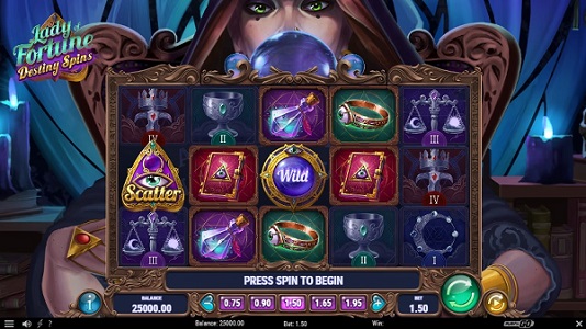 Lady of Fortune Destiny Spins Slot Game