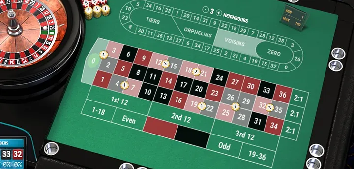 VOISINS bet on the table